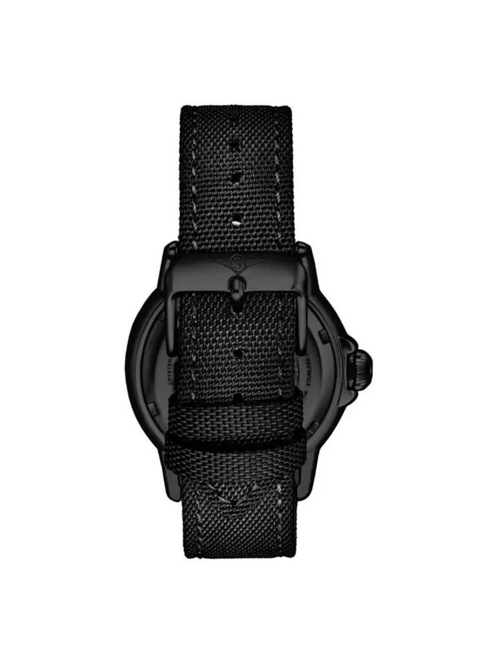 NWT Stuhrling Original Aquadiver Quartz Black Dial Men's Watch
